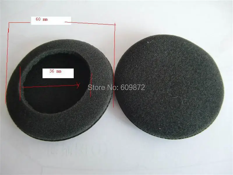 Linhuipad EP-60 Replacement foam Ear Pad sponge ear cushions for Headphones 60*36*3mm 2 pairs / lot
Linhuipad EP-60 Replacement foam Ear Pad sponge ear cushions for Headphones 60*36*3mm 2 pairs / lot