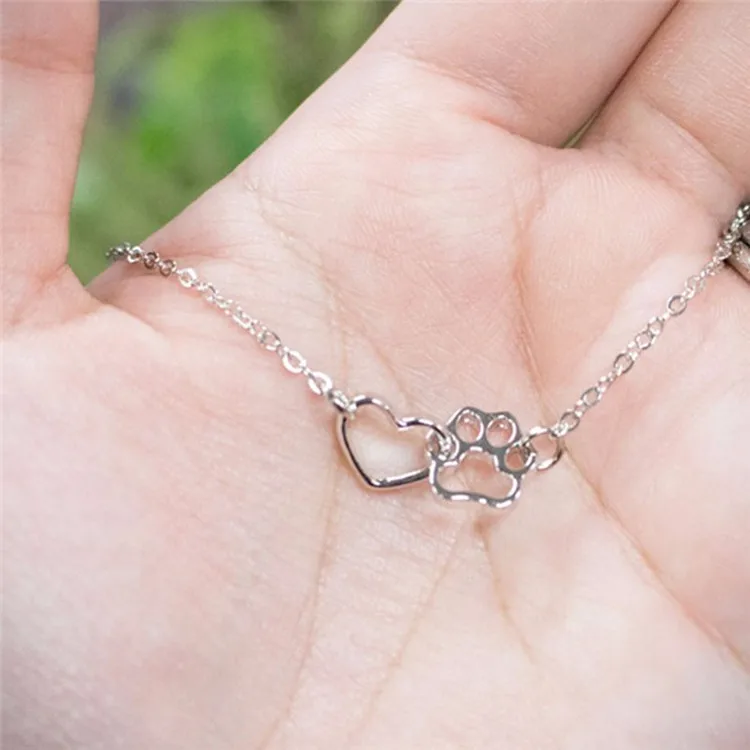 Fashion Cute Lovely HEART Dog Cat paw Print Chain Necklace Pendant Infinity Love friendship Mother Child daughter Jewelry Gift
Fashion Cute Lovely HEART Dog Cat paw Print Chain Necklace Pendant Infinity Love friendship Mother Child daughter Jewelry Gift