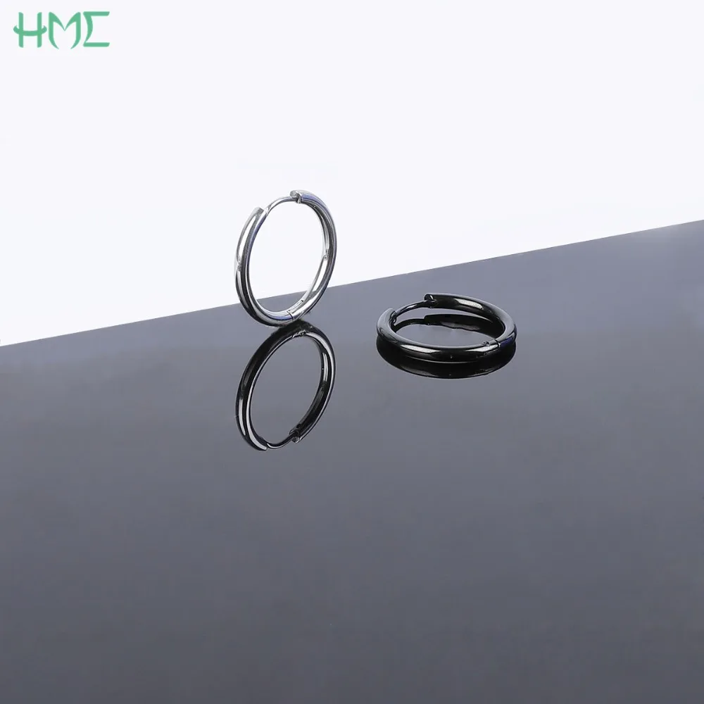2pcs Punk Rock Black Gold Rhodium Stainless Steel Round Earrings Women Men Ear Rings Circle Hoop Piercing Earring Bijoux Brincos
2pcs Punk Rock Black Gold Rhodium Stainless Steel Round Earrings Women Men Ear Rings Circle Hoop Piercing Earring Bijoux Brincos