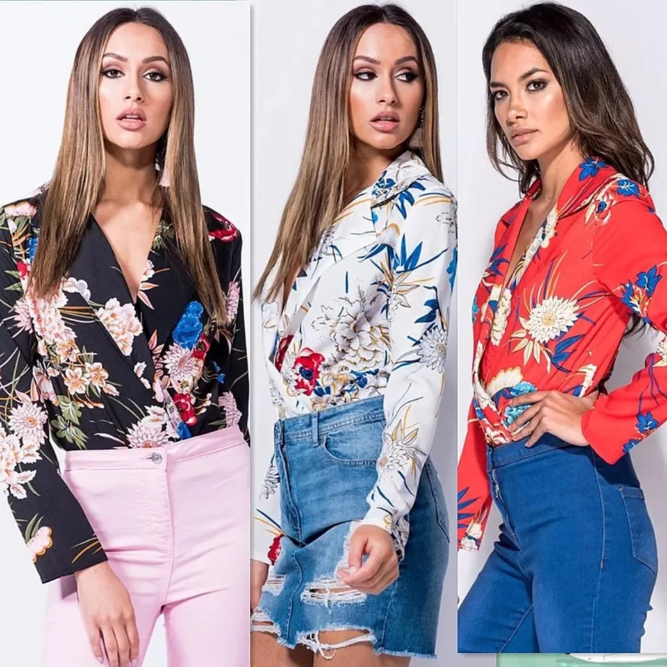 KAIDIS Summer Sexy Women Bodysuits Bohemian Printed Chiffon Long Sleeve Jumpsuits V Neck Boho Rompers Beach Party Vestidos 01350
KAIDIS Summer Sexy Women Bodysuits Bohemian Printed Chiffon Long Sleeve Jumpsuits V Neck Boho Rompers Beach Party Vestidos 01350