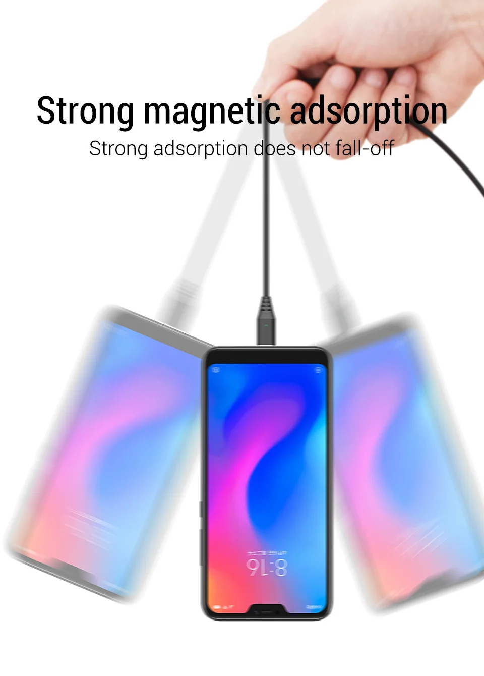 Magnetic Micro USB, Type C, Lightning to USB Cable HTB1cqkAX.KF3KVjSZFEq6xExFXa1.jpg - Magnetic Micro USB, Type C, Lightning to USB Cable