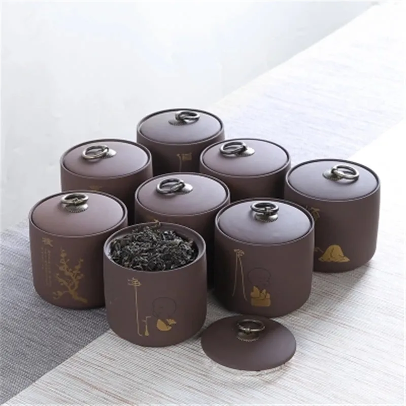 Fashion Sauce Storage Bottle Jars Storage Boxes with Lids Ceramic Storage Jar Chinese Style contenedores de alimentos cocina
Fashion Sauce Storage Bottle Jars Storage Boxes with Lids Ceramic Storage Jar Chinese Style contenedores de alimentos cocina