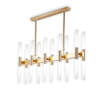 20 head America style LED Pendant light gold color Toolery Acrylic lampshade G9 3W LED lamp droplight Living room shop Cafe Bar
20 head America style LED Pendant light gold color Toolery Acrylic lampshade G9 3W LED lamp droplight Living room shop Cafe Bar