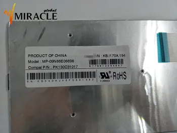 Good Replacement Keyboards For Acer 5943G 5943 5950 5950g SP/LA Spanish Latin version silver color keyboard PK130C31017 Hot Sale
Good Replacement Keyboards For Acer 5943G 5943 5950 5950g SP/LA Spanish Latin version silver color keyboard PK130C31017 Hot Sale