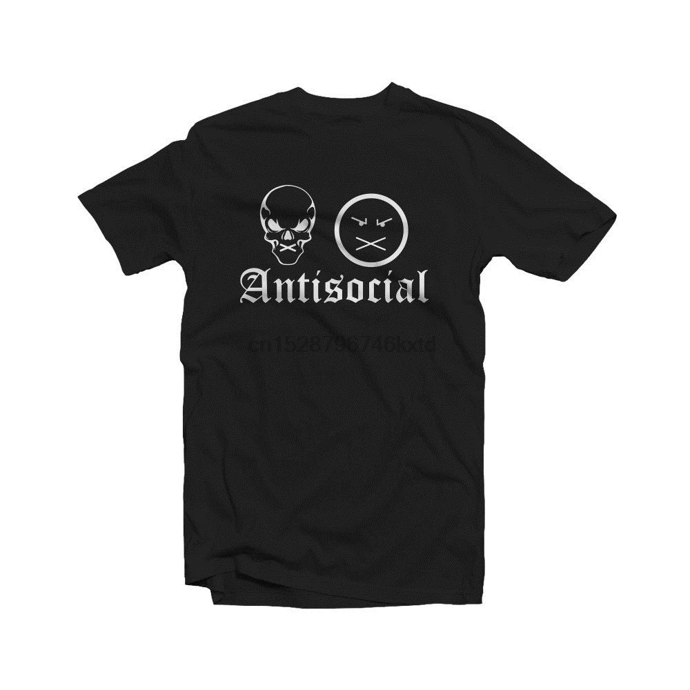 2019 Hot Sale 100% cotton Anti Social T-Shirt Club Hipster College Party Gothic Skull Selfish Fun Tee Shirt
2019 Hot Sale 100% cotton Anti Social T-Shirt Club Hipster College Party Gothic Skull Selfish Fun Tee Shirt