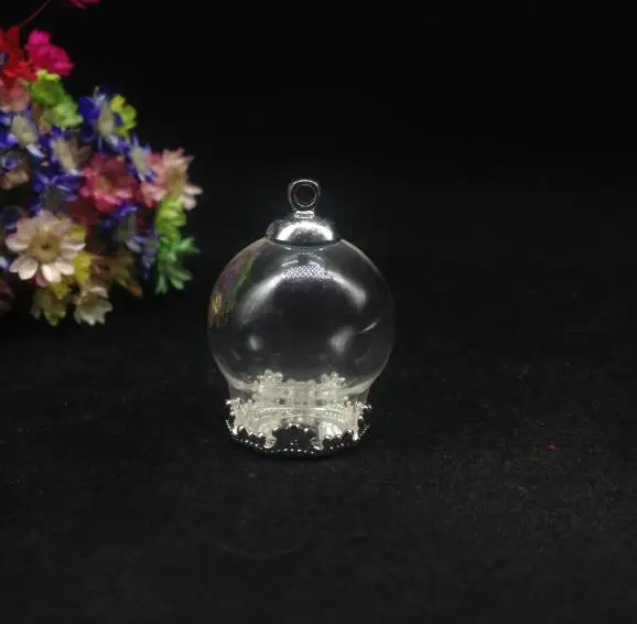 3sets/lot 20*15mm Clear Glass vial Globe Necklace Kit wishing Bottle Pendant DIY Top Terrarium Charm Apothecary Jewelry Supplies
3sets/lot 20*15mm Clear Glass vial Globe Necklace Kit wishing Bottle Pendant DIY Top Terrarium Charm Apothecary Jewelry Supplies