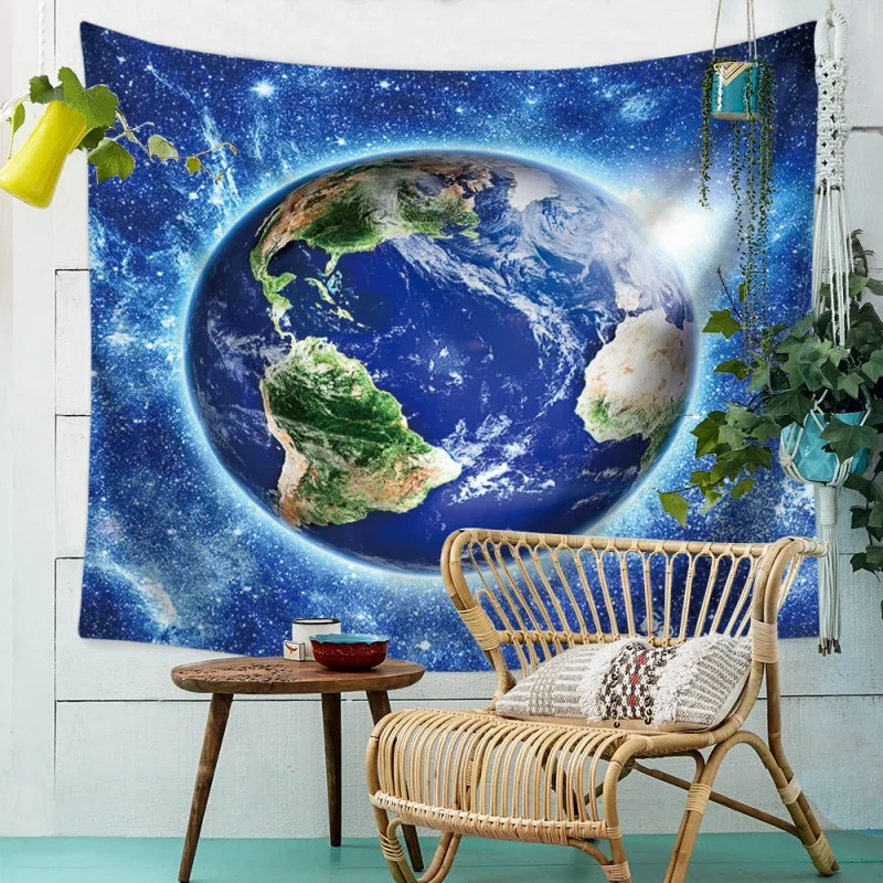 Universe Planet Tapestry Outer Space Polyester Wall Hanging Decor Bohemian Tapestry Psychedelic Wall Art for Bedroom Living Room
Universe Planet Tapestry Outer Space Polyester Wall Hanging Decor Bohemian Tapestry Psychedelic Wall Art for Bedroom Living Room