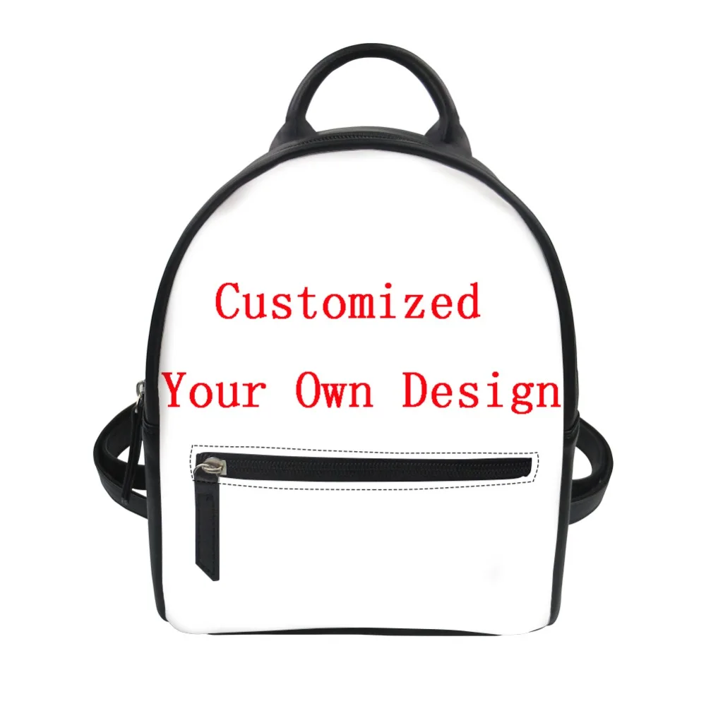 THIKIN Shoulder Backpacks Women Customized Your Own Design Mini Backpack Ladies PU Leather Bagpack for Females Back Pack Bolsa
THIKIN Shoulder Backpacks Women Customized Your Own Design Mini Backpack Ladies PU Leather Bagpack for Females Back Pack Bolsa