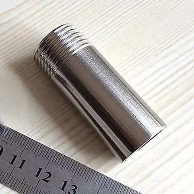 LOT2 1/2" BSP Fmale Thread Length 50mm 304 Stainless Steel Pipe Fitting Weld Nipple Coupling Connector BSP,
LOT2 1/2" BSP Fmale Thread Length 50mm 304 Stainless Steel Pipe Fitting Weld Nipple Coupling Connector BSP,