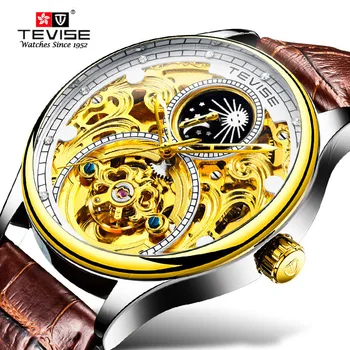 2018 Tevise Brand Men Mechanical Watch Automatic Date Sailboat Watches Fashion Business Man Waterproof Gold Clock Montre Homme
2018 Tevise Brand Men Mechanical Watch Automatic Date Sailboat Watches Fashion Business Man Waterproof Gold Clock Montre Homme
