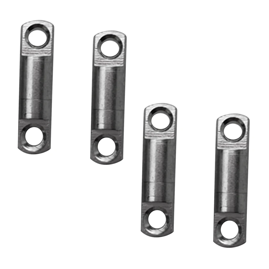 4 Pcs 23 mm Premium Diving Finger Reel Line 360 Degree Rotatable Swivels for Scuba Diving Fishing Snorkeling Stainless Steel
