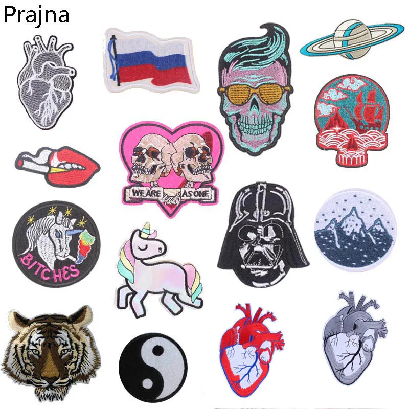 Prajna Trust No One Space Cat Patch Iron on Skull Tiger Patch Biker UFO Cheap Embroidered Patches For Clothes Free Shipping
Prajna Trust No One Space Cat Patch Iron on Skull Tiger Patch Biker UFO Cheap Embroidered Patches For Clothes Free Shipping