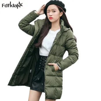 Fdfklak Fashion New Winter Jacket Women Cotton-padded Coats and Jackets Female Outerwear Parka Hooded Long Winter Coat M-3XL
Fdfklak Fashion New Winter Jacket Women Cotton-padded Coats and Jackets Female Outerwear Parka Hooded Long Winter Coat M-3XL