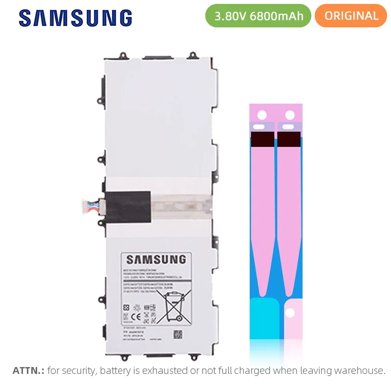 Original Battery For Samsung galaxy Tab 3 10.1 P5200 P5210 SP3081A9H 6800mAh Full Capacity
Original Battery For Samsung galaxy Tab 3 10.1 P5200 P5210 SP3081A9H 6800mAh Full Capacity