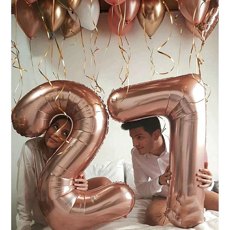 2pcs 40inch Champagne 18th 20th 25st 30th 60th Birthday Digital Balloons Gold Number Balloon Birthday Party Decorations Adult
2pcs 40inch Champagne 18th 20th 25st 30th 60th Birthday Digital Balloons Gold Number Balloon Birthday Party Decorations Adult