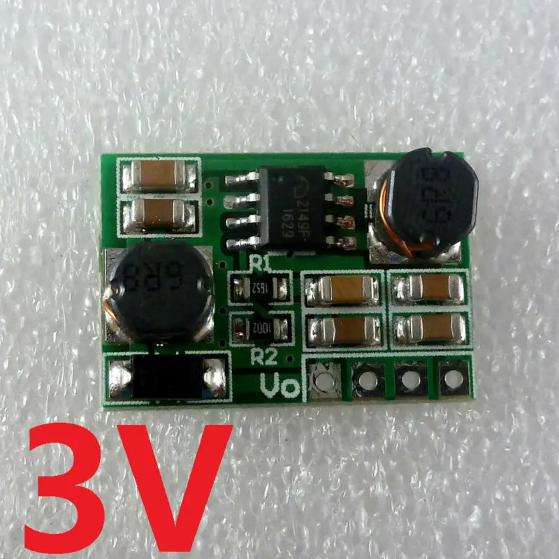 Auto Buck-Boost DC DC 1.5V 1.8V 2.5V 3.3V 3.7V 5V to 3V Boost-Buck Converter Board Power Supply Module DD0603SB_3V
Auto Buck-Boost DC DC 1.5V 1.8V 2.5V 3.3V 3.7V 5V to 3V Boost-Buck Converter Board Power Supply Module DD0603SB_3V
