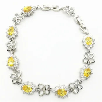 Jewelry Brand New Style Wonderful yellow White color Sterling Silver Bracelets For Women Free shipping
Jewelry Brand New Style Wonderful yellow White color Sterling Silver Bracelets For Women Free shipping