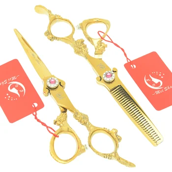 Meisha 6.0" Human Hair Scissors Set Japanese Steel Hairdressing Cutting Shears Thinning Clipper Hair Care Styling Tools HA0447
Meisha 6.0" Human Hair Scissors Set Japanese Steel Hairdressing Cutting Shears Thinning Clipper Hair Care Styling Tools HA0447
