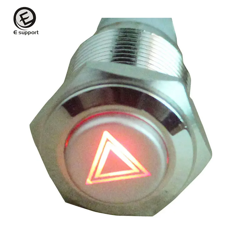EE support Universal Auto Parts16mm 12V Light Switch Push Button ON/OFF Metal Switch Red LED Light Emergency Symbol Car Styling
EE support Universal Auto Parts16mm 12V Light Switch Push Button ON/OFF Metal Switch Red LED Light Emergency Symbol Car Styling