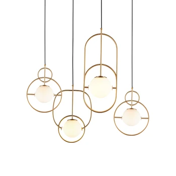 Luminaria de mesa Industrial Lamp Bar Circle Ball Hanglamp Fixture Nordic Restaurant Chandelier Lighting Bedroom Deco Lights 
Luminaria de mesa Industrial Lamp Bar Circle Ball Hanglamp Fixture Nordic Restaurant Chandelier Lighting Bedroom Deco Lights