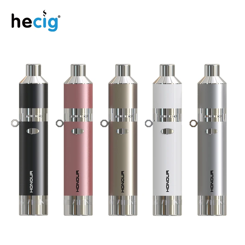 Оригинальная Вощеная ручка Hecig honor 2 в 1 испаритель для сухой травы встроенный