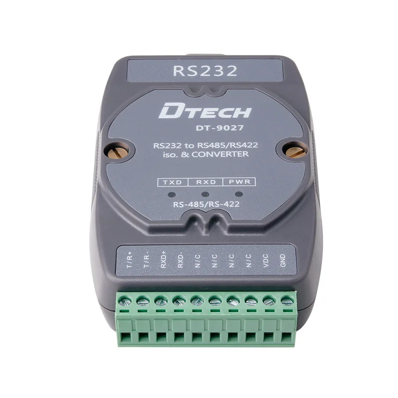 DT-9027 Active RS232 to 485 Converter Industrial Grade 232 to 485 Optical Isolator Bidirectional Converter
DT-9027 Active RS232 to 485 Converter Industrial Grade 232 to 485 Optical Isolator Bidirectional Converter