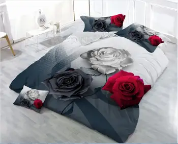3D Bedding Set Flower Print Duvet Cover Set Lifelike Bedclothes with Pillowcase Bed Set Home Textiles
3D Bedding Set Flower Print Duvet Cover Set Lifelike Bedclothes with Pillowcase Bed Set Home Textiles