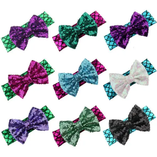 Baby Toddler Girls Kids Mermaid Sequin Bow Knot Turban Headband Hair Band Headwrap
Baby Toddler Girls Kids Mermaid Sequin Bow Knot Turban Headband Hair Band Headwrap