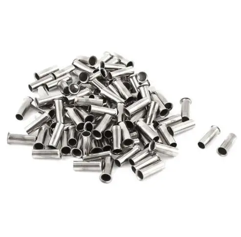 100PCS 18AWG Bootlace cooper Ferrules kit set Wire Copper Crimp Connector Insulated Cord Pin End Terminal EN1006
100PCS 18AWG Bootlace cooper Ferrules kit set Wire Copper Crimp Connector Insulated Cord Pin End Terminal EN1006
