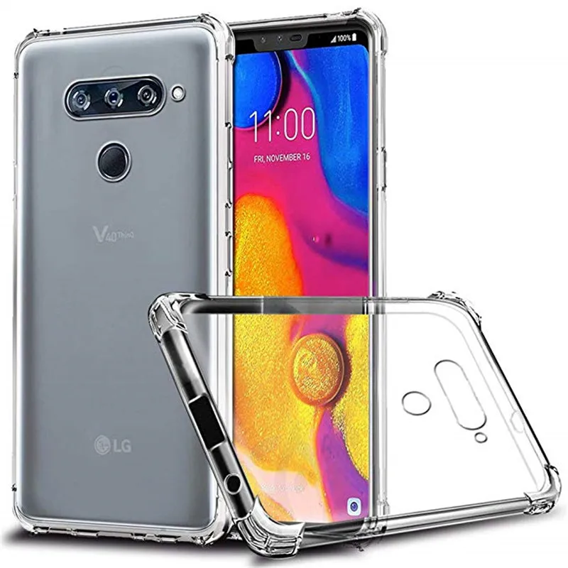Anti-knock Silicon Case For LG V40 G7 ThinQ X Power 3 2 Q Stylus Plus Stylo 4 3 Aristo 2 Q8 V30 G6 Fit K9 K11 Q9 TPU Clear Cover
Anti-knock Silicon Case For LG V40 G7 ThinQ X Power 3 2 Q Stylus Plus Stylo 4 3 Aristo 2 Q8 V30 G6 Fit K9 K11 Q9 TPU Clear Cover