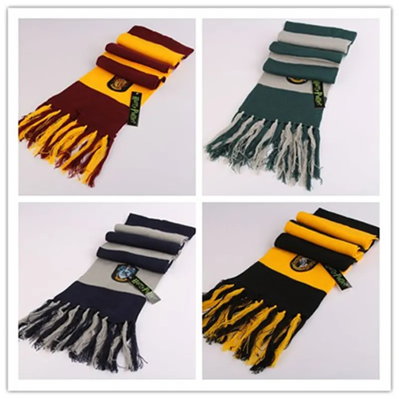12 Styles Potter Scarf Cosplay Costume Gryffindor Slytherin Ravenclaw Hufflepuff Cotton Scarf for Women/Men/girl/boy Decoration
12 Styles Potter Scarf Cosplay Costume Gryffindor Slytherin Ravenclaw Hufflepuff Cotton Scarf for Women/Men/girl/boy Decoration