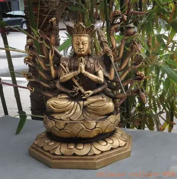 Crafts statue old tibet buddhismbronzegilt 18 arms Kwan-YinGuan Yin buddha goddess statue halloween
Crafts statue old tibet buddhismbronzegilt 18 arms Kwan-YinGuan Yin buddha goddess statue halloween