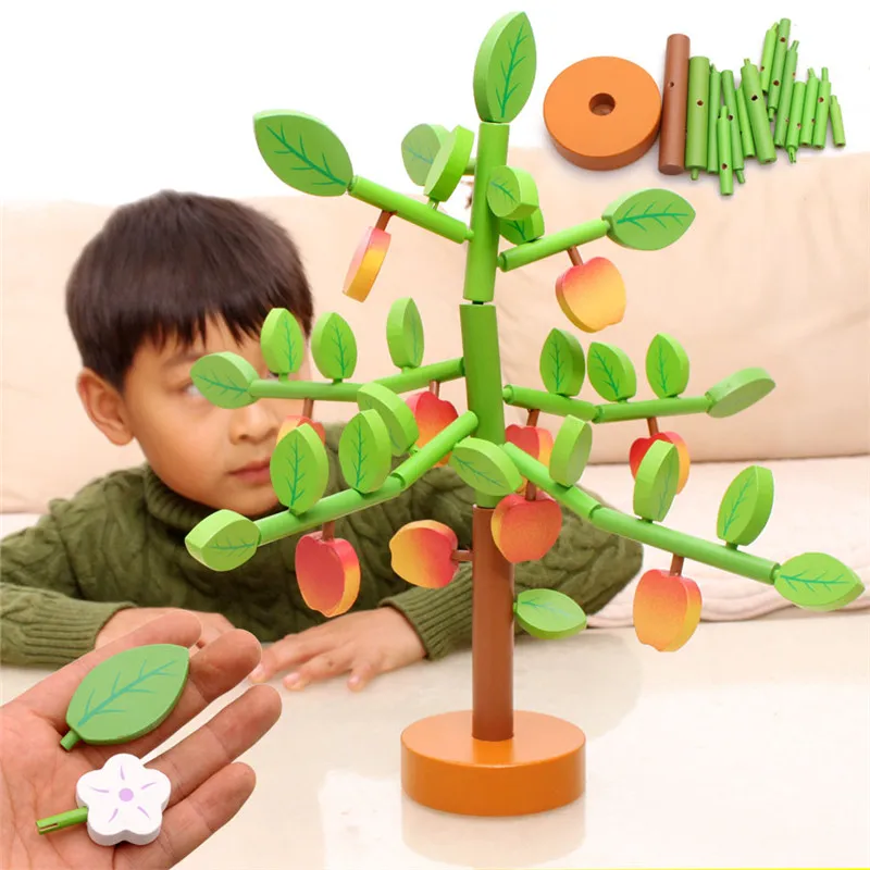 Wooden Fruit trees puzzle toys Educational Disassembling combined toy Board Game for children kids girls boys creative toys
Wooden Fruit trees puzzle toys Educational Disassembling combined toy Board Game for children kids girls boys creative toys