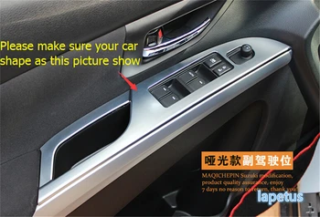 Lapetus Door Armrest Window Lift Switch Button Decoration Stickers Cover Trim For Suzuki Sx4 s-cross 2014 2015 2016 / Matt Model
Lapetus Door Armrest Window Lift Switch Button Decoration Stickers Cover Trim For Suzuki Sx4 s-cross 2014 2015 2016 / Matt Model
