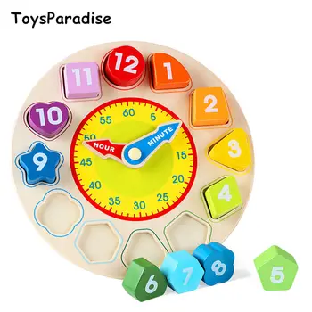 Dropshipping Rainbow Clock Wooden Toys For Kids Digital Geometry Building Blocks Figure Time Learning Educational Gift
Dropshipping Rainbow Clock Wooden Toys For Kids Digital Geometry Building Blocks Figure Time Learning Educational Gift