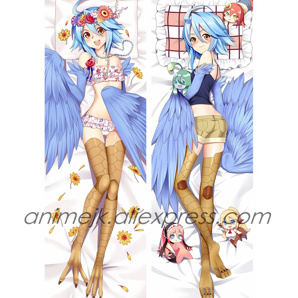 Anime JK monster musume no iru nichijou Papi Dakimakura Body Pillowcase Cartoon Eagle Girl Hug Pillow Cover Case
Anime JK monster musume no iru nichijou Papi Dakimakura Body Pillowcase Cartoon Eagle Girl Hug Pillow Cover Case