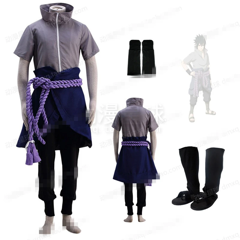 Uchiha Sasuke NARUTO Anime Cosplay Uchiha Sasuke cosplay costume full set outfit Headgear shoes kunai waistbag for adult for chi
Uchiha Sasuke NARUTO Anime Cosplay Uchiha Sasuke cosplay costume full set outfit Headgear shoes kunai waistbag for adult for chi