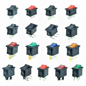 5PCS 2Pin 3Pin SPST SPDT Car Rocker Boat Switch ON/OFF ON/ON 2 Position Red Blue Black Green 12V 6A 250V/125VAC 19x13mm Mount
5PCS 2Pin 3Pin SPST SPDT Car Rocker Boat Switch ON/OFF ON/ON 2 Position Red Blue Black Green 12V 6A 250V/125VAC 19x13mm Mount
