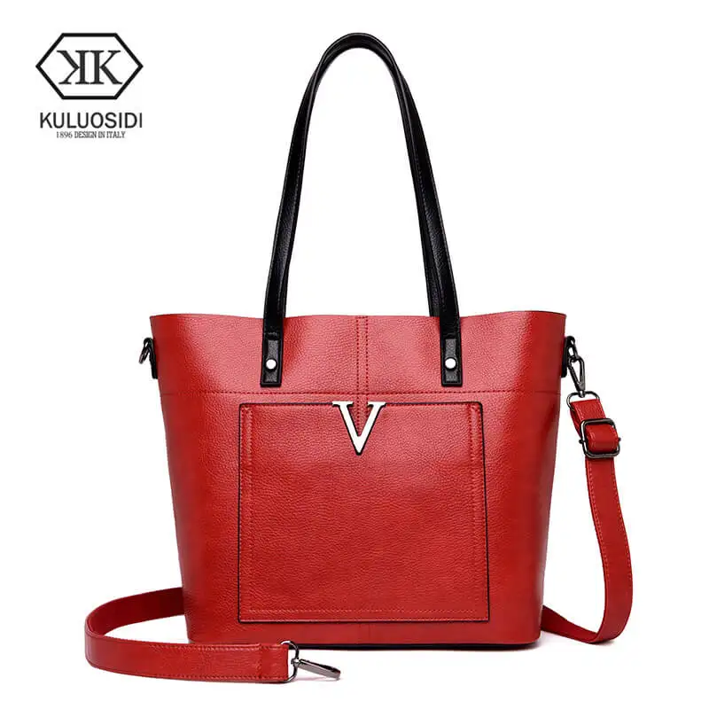 KULUOSIDI Patchwork Leather Handbags Women Large Capacity Causal Totes Bag for Women Messenger Bags Thread Shoulder Shopping Bag
KULUOSIDI Patchwork Leather Handbags Women Large Capacity Causal Totes Bag for Women Messenger Bags Thread Shoulder Shopping Bag