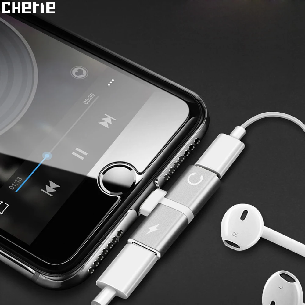 Cherie 2 in 1 Mini Double Ports Splitter Adapter Headphone Audio Charge Calling Connector For iPhone XS Max X XR 7 Plus 8 8plus
Cherie 2 in 1 Mini Double Ports Splitter Adapter Headphone Audio Charge Calling Connector For iPhone XS Max X XR 7 Plus 8 8plus