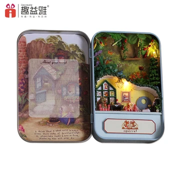 iiE CREATE 3D Box Doll House Miniature DIY DollHouses Handmade Miniature Doll House Furniture Toy Model The Squirrel Paradise
iiE CREATE 3D Box Doll House Miniature DIY DollHouses Handmade Miniature Doll House Furniture Toy Model The Squirrel Paradise