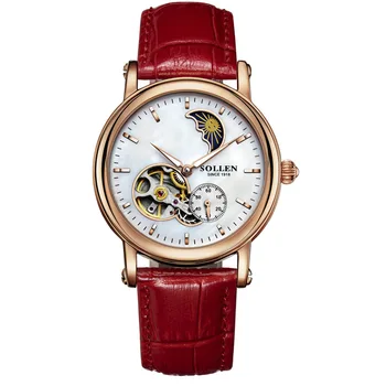 Top Brand Women Utomatic Mechanical Watches Fashion Ladies Dress Watch Women Luxury Clock Leather Wristwatches Relogio Feminino
Top Brand Women Utomatic Mechanical Watches Fashion Ladies Dress Watch Women Luxury Clock Leather Wristwatches Relogio Feminino