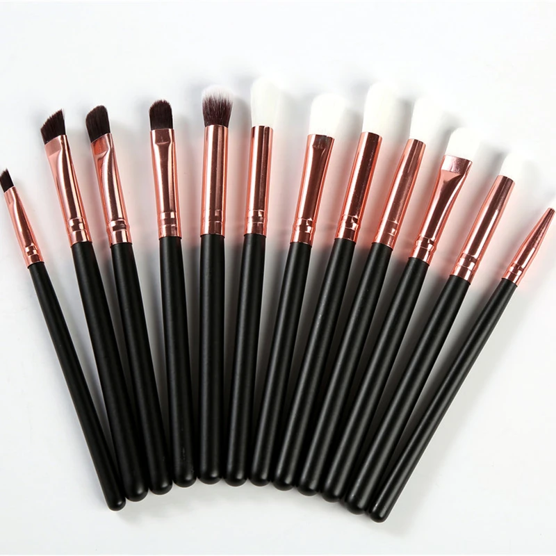High Quality 12Pcs Eyes Makeup Brush Set Eyeshadow Eyeliner Eyebrow Lips Blending Cosmetic Brushes Kits Makeup Tools Wood Handle
High Quality 12Pcs Eyes Makeup Brush Set Eyeshadow Eyeliner Eyebrow Lips Blending Cosmetic Brushes Kits Makeup Tools Wood Handle
