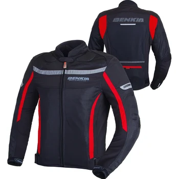 BENKIA Motorcycle Jacket Unisex Windproof Breathable Mesh Motorbike Jacket Textile Street Cruiser Riding Moto Jacket Armor
BENKIA Motorcycle Jacket Unisex Windproof Breathable Mesh Motorbike Jacket Textile Street Cruiser Riding Moto Jacket Armor