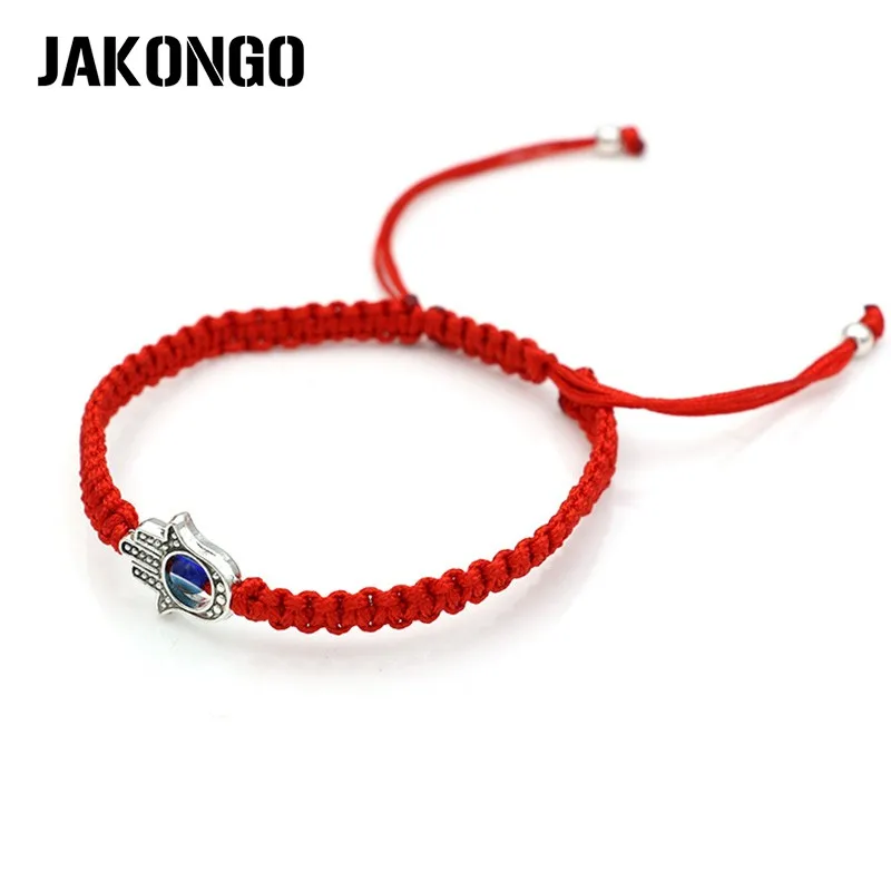 JAKONGO Fatima Hamsa Hand Evil Blue Eye Braided Red Rope Bracelet for Women Men Adjustable Handmade Bracelet
JAKONGO Fatima Hamsa Hand Evil Blue Eye Braided Red Rope Bracelet for Women Men Adjustable Handmade Bracelet