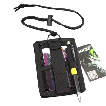 Military ID Cards Pockets Vertical Military Military Pass Holder 3 Slots+1 Pen Pocket With Neck Lanyard Necklace Badge Holder
Military ID Cards Pockets Vertical Military Military Pass Holder 3 Slots+1 Pen Pocket With Neck Lanyard Necklace Badge Holder