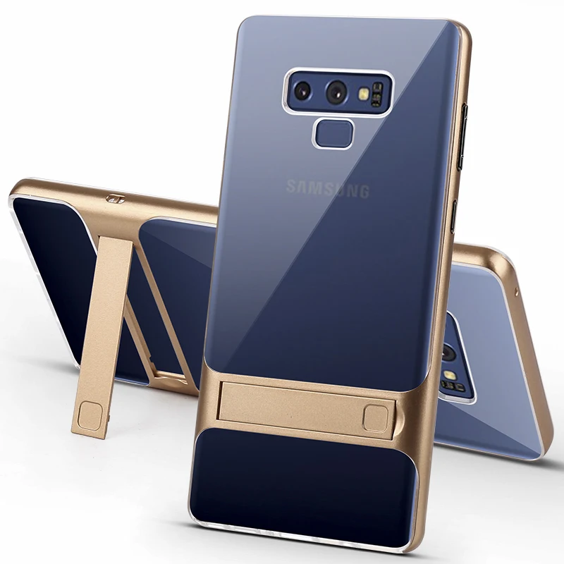 Ultra Hybrid Transparent Clear TPU PC Hybrid Bumper Kickstand Case Cover for Samsung Galaxy Note 9
Ultra Hybrid Transparent Clear TPU PC Hybrid Bumper Kickstand Case Cover for Samsung Galaxy Note 9
