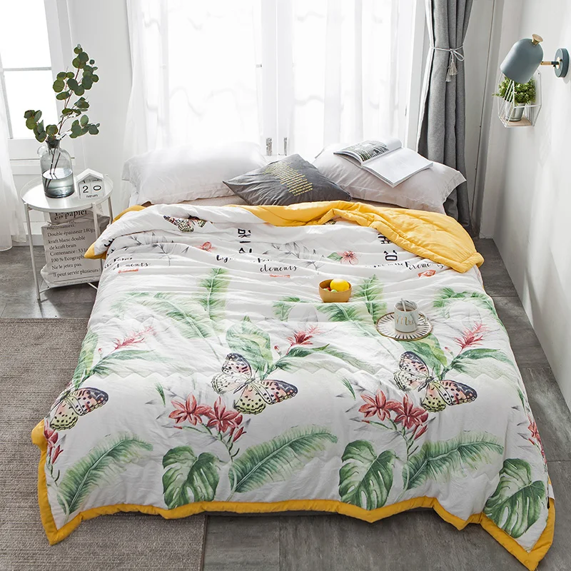 Summer Quilt Green Butterfly Flower Nordic Fashion Air Condition Blanket Comforter for Child Adult Double Single Queen Bed
Summer Quilt Green Butterfly Flower Nordic Fashion Air Condition Blanket Comforter for Child Adult Double Single Queen Bed