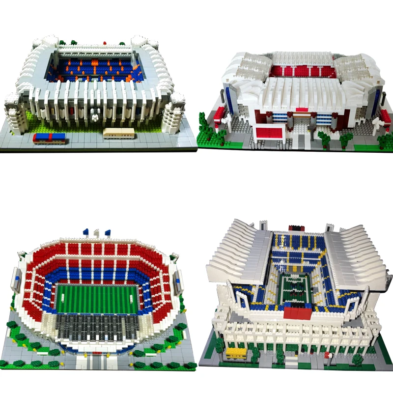 Diamond Blocks NO Compatible Legoed Football Soccer Club Field Stadium Model Building Kits Spain England Kids Toy Children Brick
Diamond Blocks NO Compatible Legoed Football Soccer Club Field Stadium Model Building Kits Spain England Kids Toy Children Brick