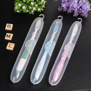 Travel Portable Toothbrush Storage Box Plastic Lightweight Clear Toothbrush Holder Organizer Case Protector
Travel Portable Toothbrush Storage Box Plastic Lightweight Clear Toothbrush Holder Organizer Case Protector